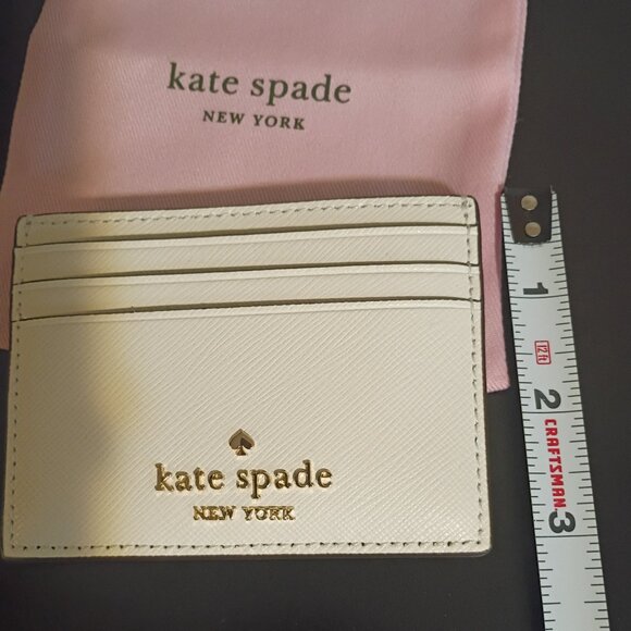 Kate Spade White Card Holder - Picture 4 of 5